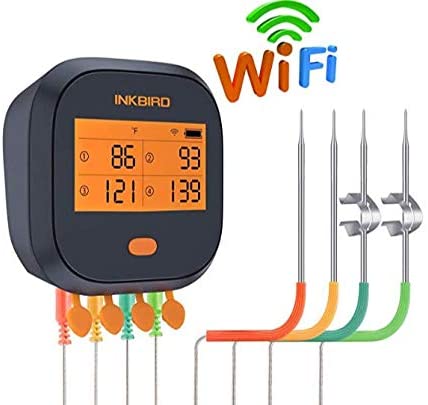 Inkbird WiFi Grill Thermometer IBBQ-4T